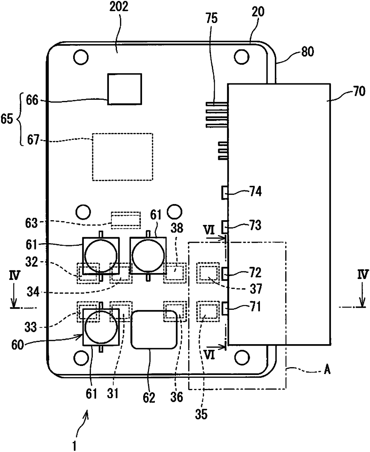 Electronic control unit and electric power steering with electronic control unit