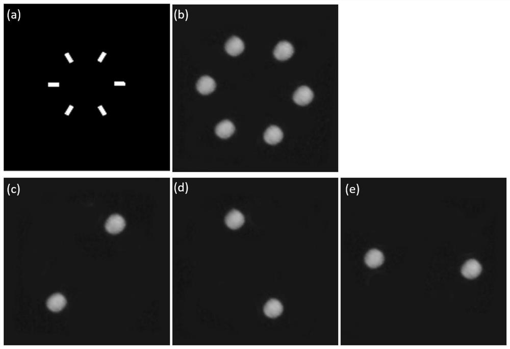 Random optical reconstruction and structured light illumination composite super-resolution imaging system