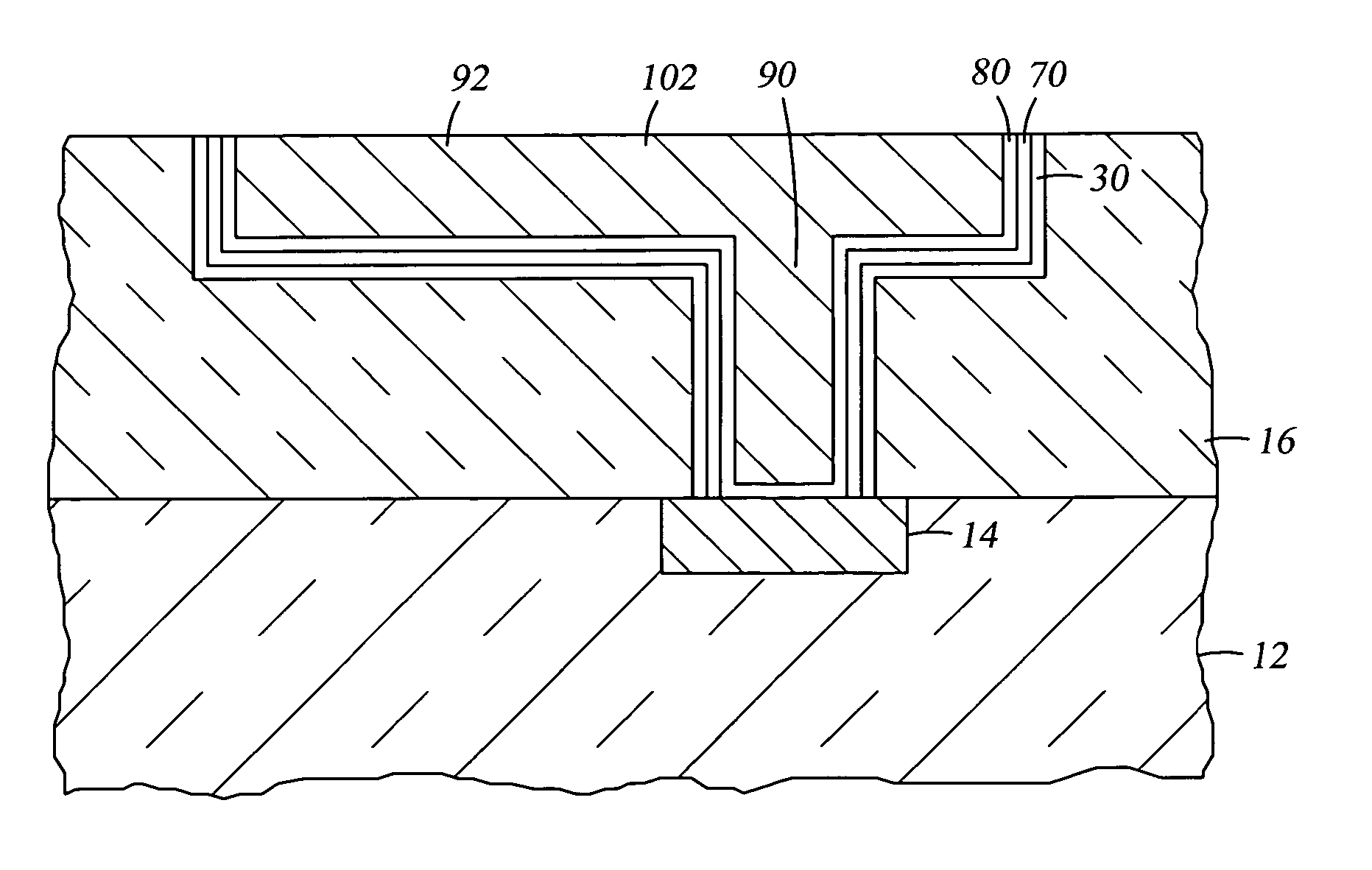 Tantalum barrier layer for copper metallization