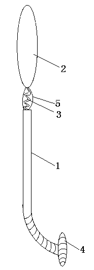 Gynaecology uterine curettage device