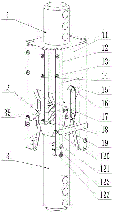 Tensile integrated bionic knee joint