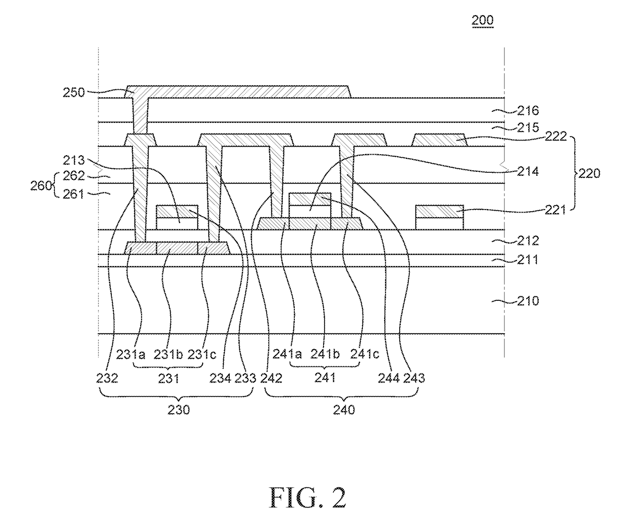 Organic light-emitting display device comprising multiple types of thin-film transistors and method of fabricating the same