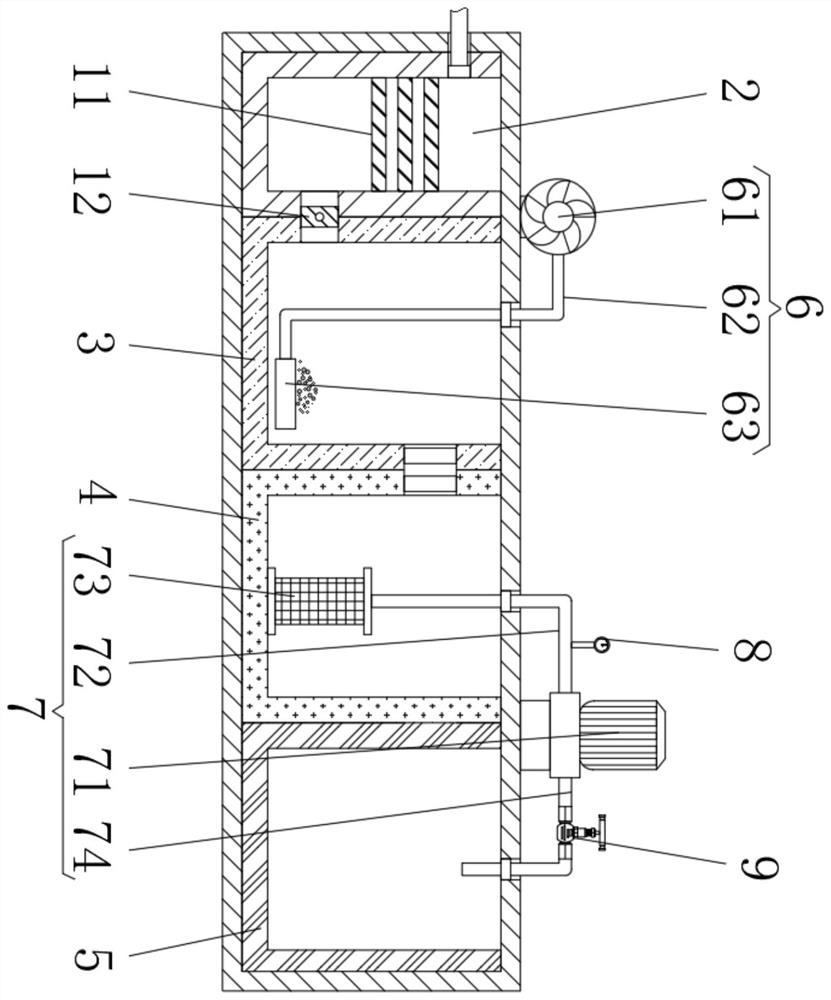 Wastewater dephosphorization production line