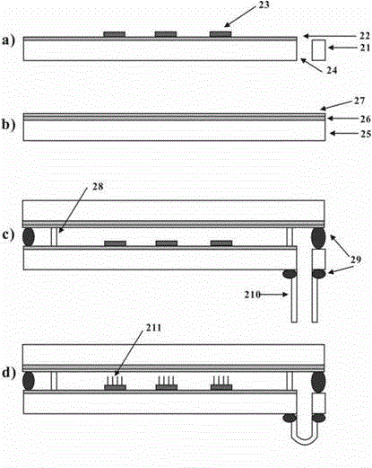 Field emission display encapsulating method capable of realizing growth of CuO nano wire in encapsulating process