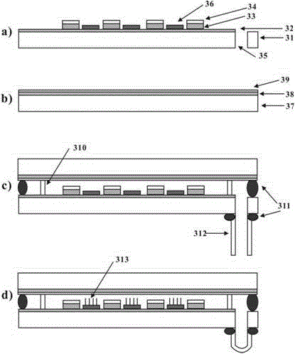 Field emission display encapsulating method capable of realizing growth of CuO nano wire in encapsulating process