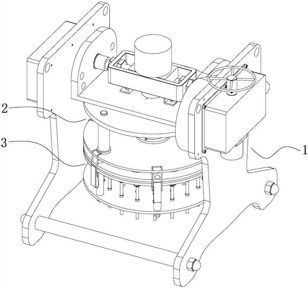 Shock-excitation material mixing and filling device and material mixing and filling method for spectral samples