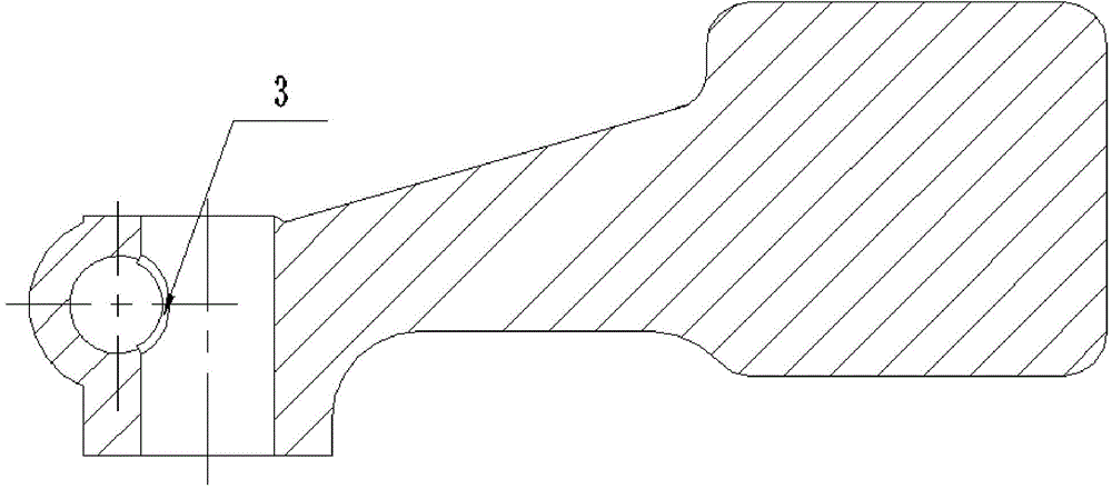 Processing method of clump weight