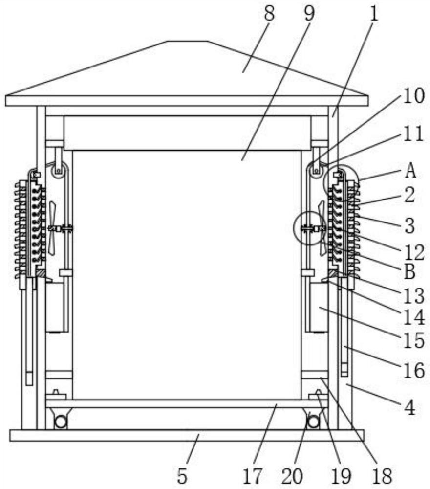 Low-voltage prefabricated transformer substation