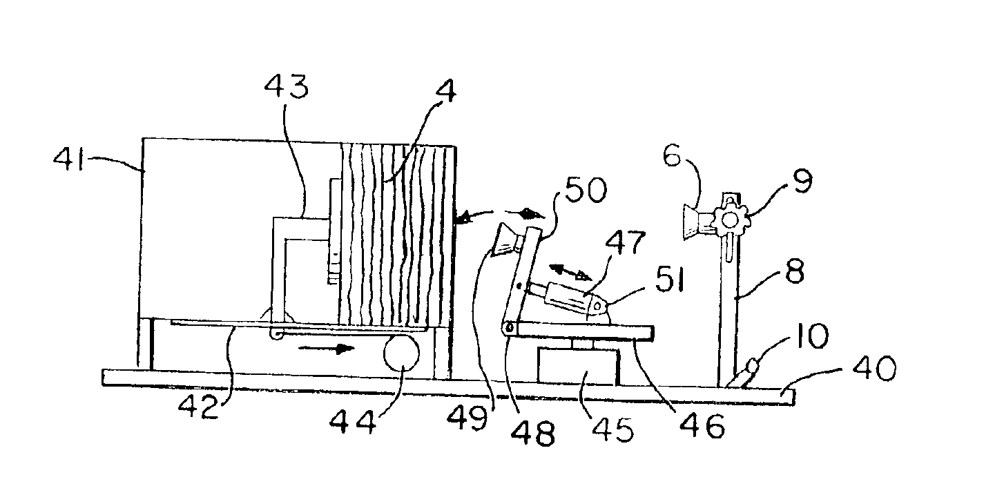 Portable pouch opening machine