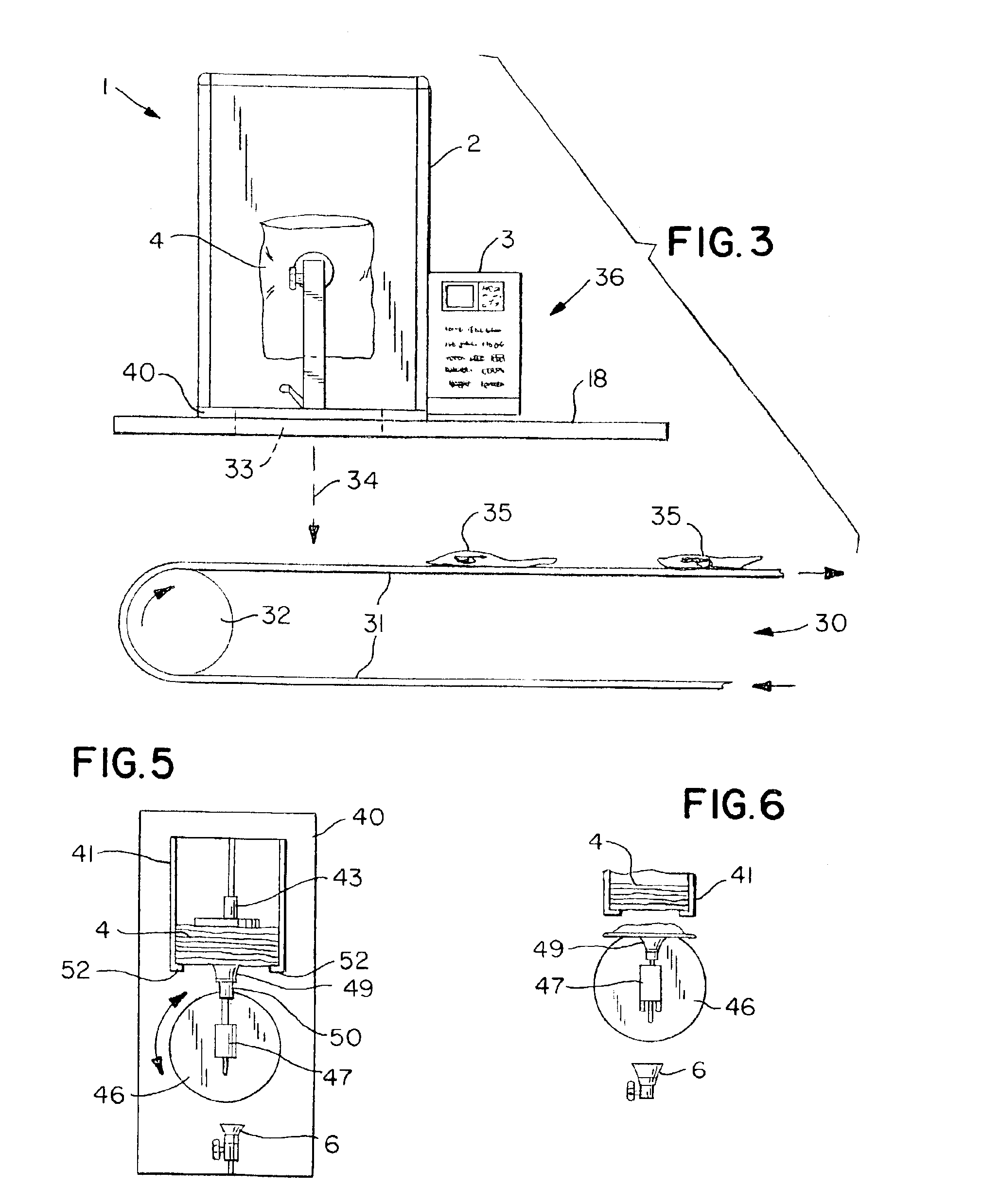 Portable pouch opening machine