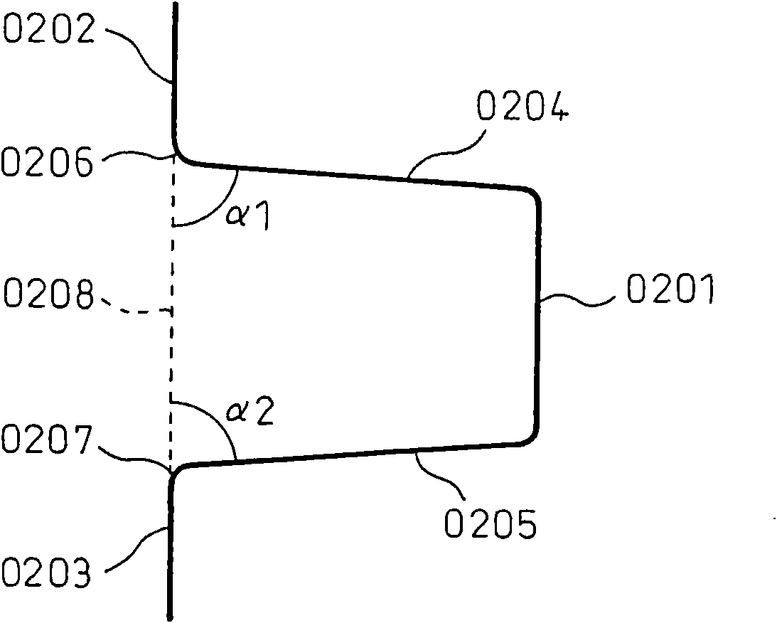 Vehicular metal absorber, vehicular bumper system, vehicular bumper absorber, and automobile bumper system