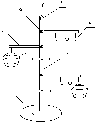 Electric appliance charging support with negative ion generation function