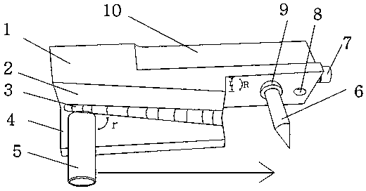 Expansion pipe necking method