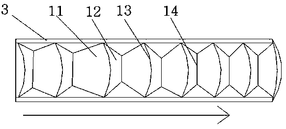 Expansion pipe necking method