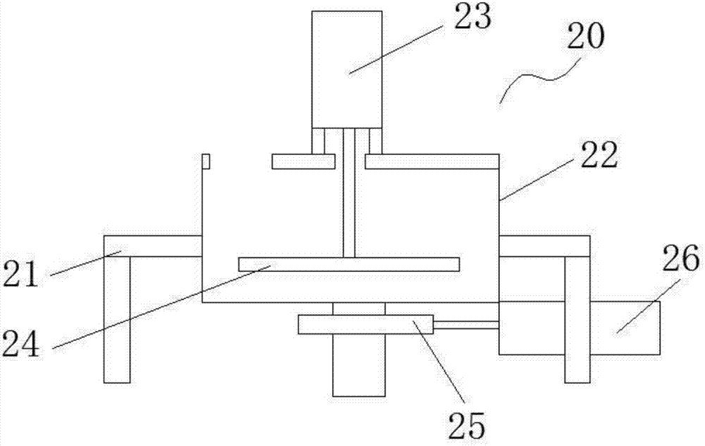 Automatic charging and grinding machine