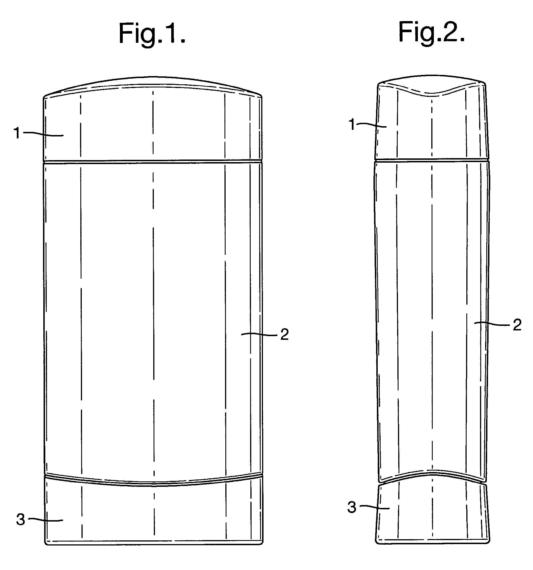 Dispenser for a composition in stick form