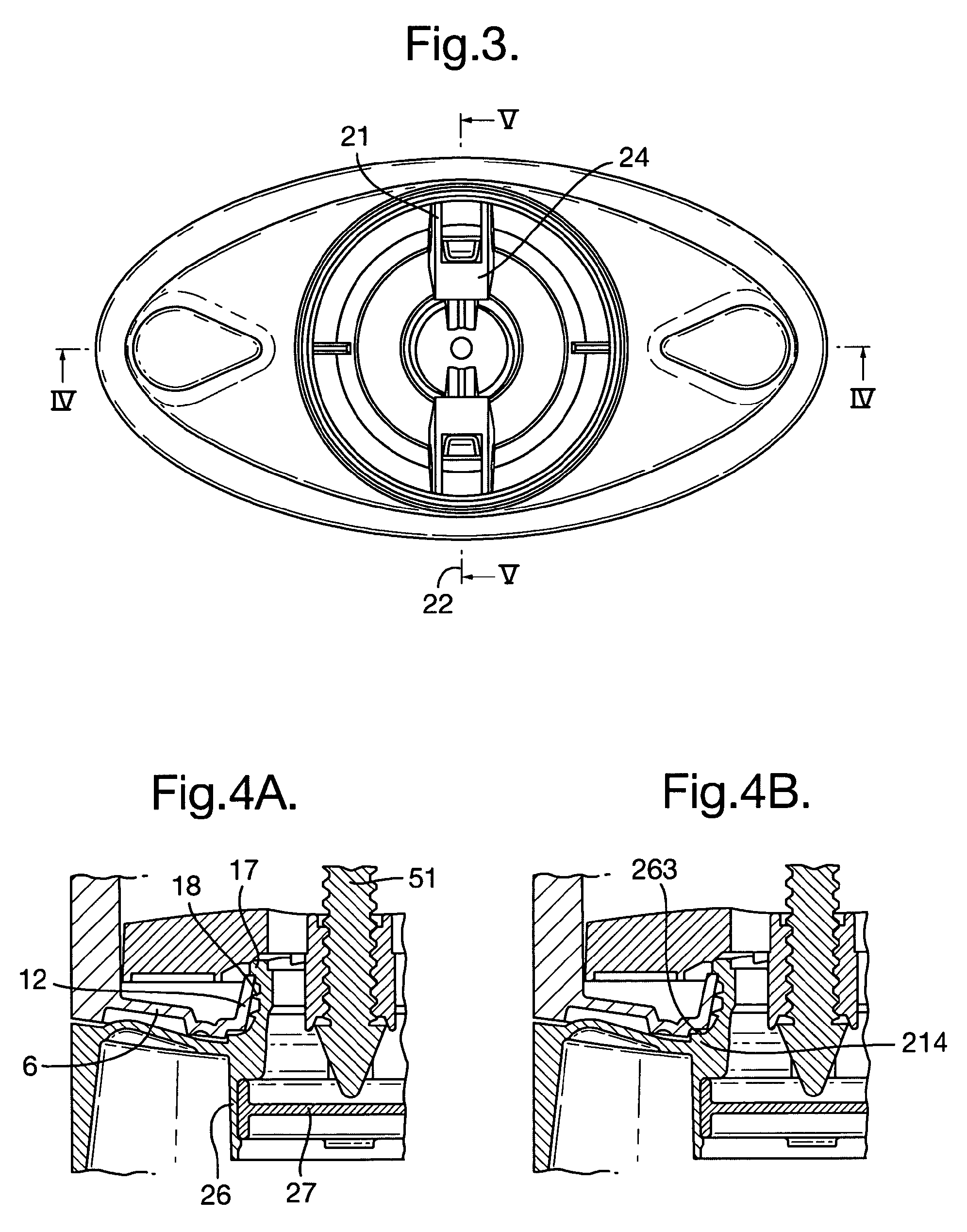 Dispenser for a composition in stick form