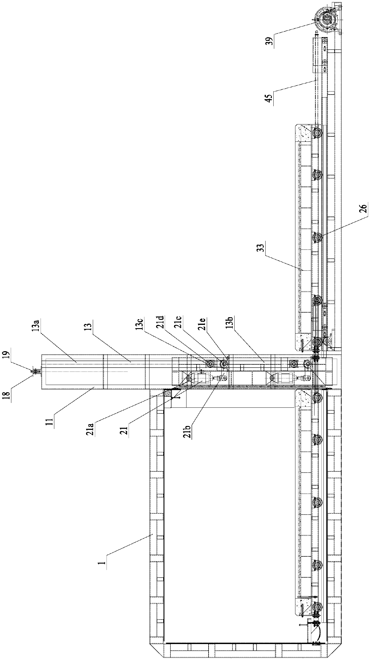 Automatic intelligent efficient energy-saving all-fiber car type vacuum annealing furnace