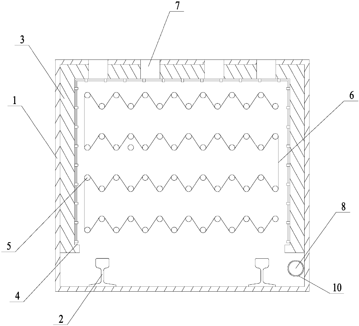 Automatic intelligent efficient energy-saving all-fiber car type vacuum annealing furnace