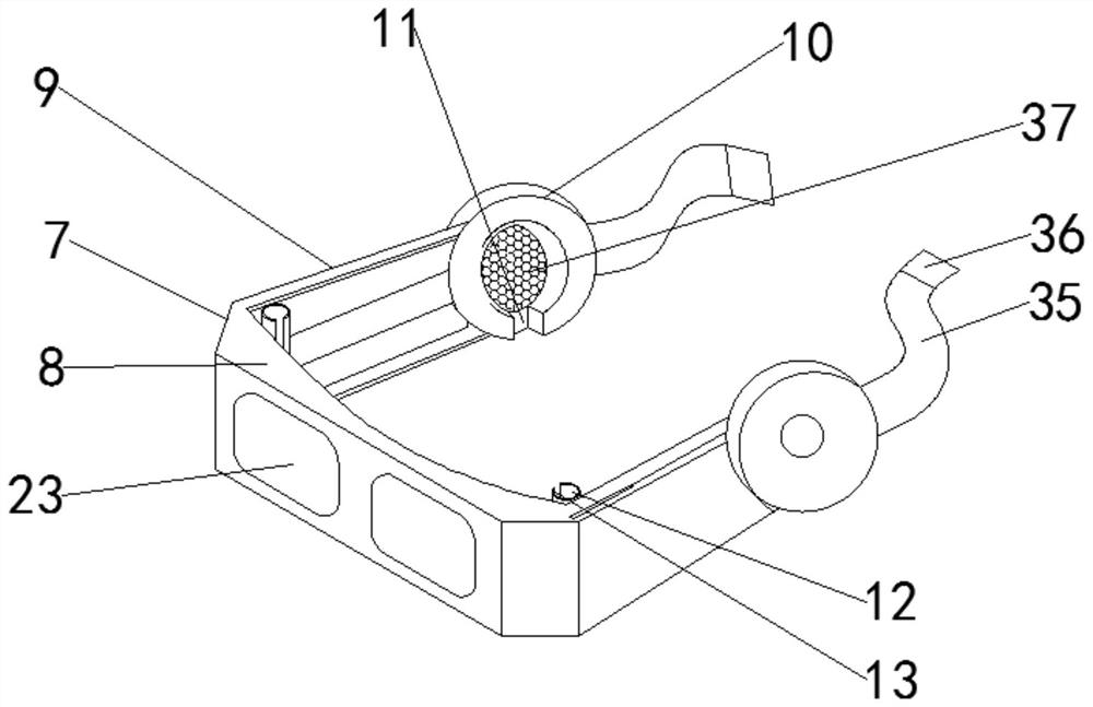 Ophthalmologic operation nursing device