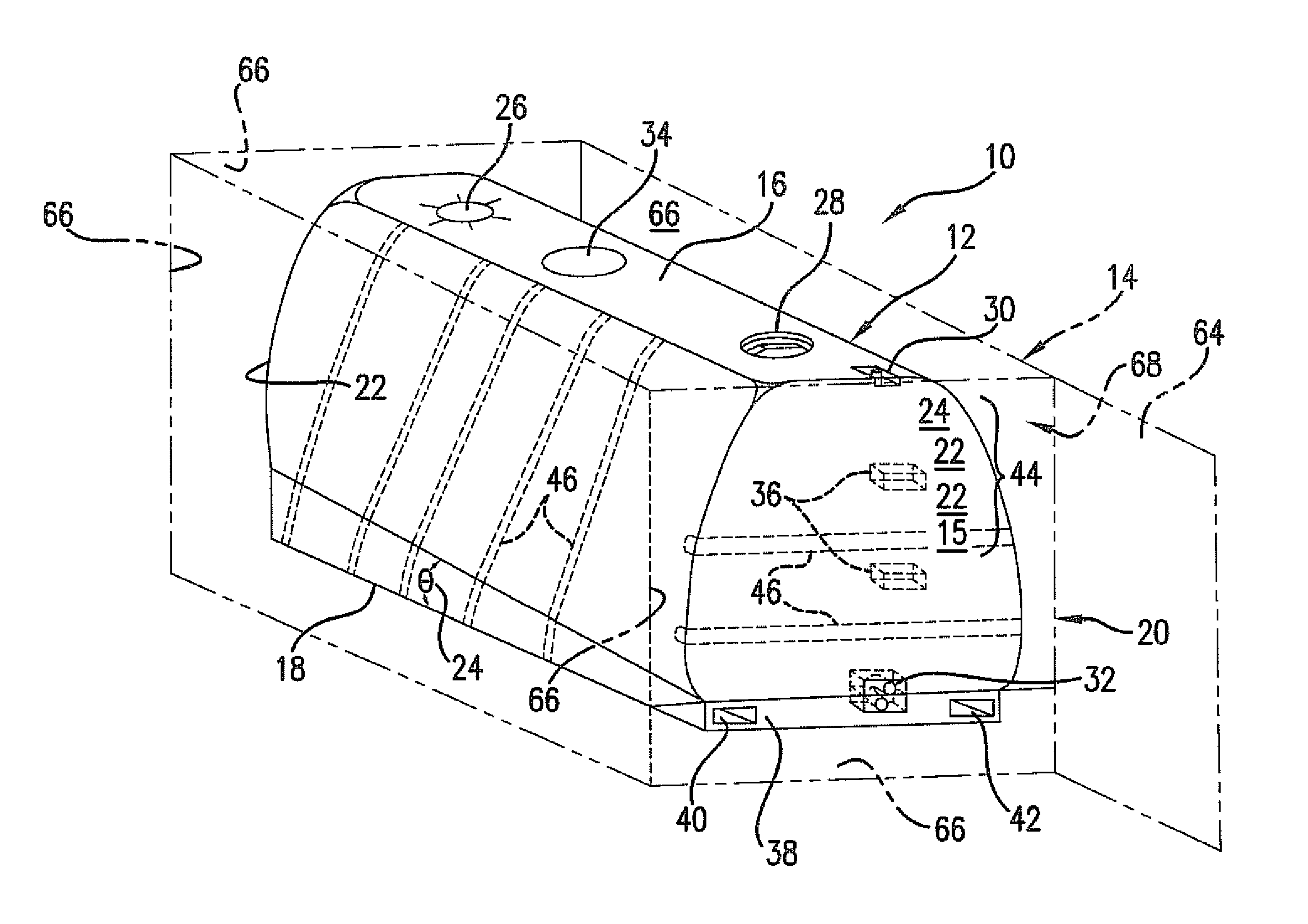 Bulk liquid transport system