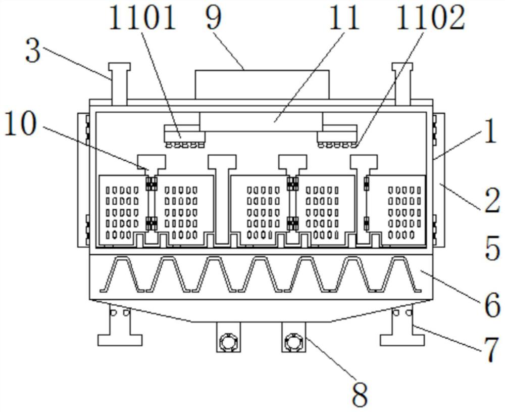 A germ killing and environment control breeding house applied to swine flu epidemic prevention