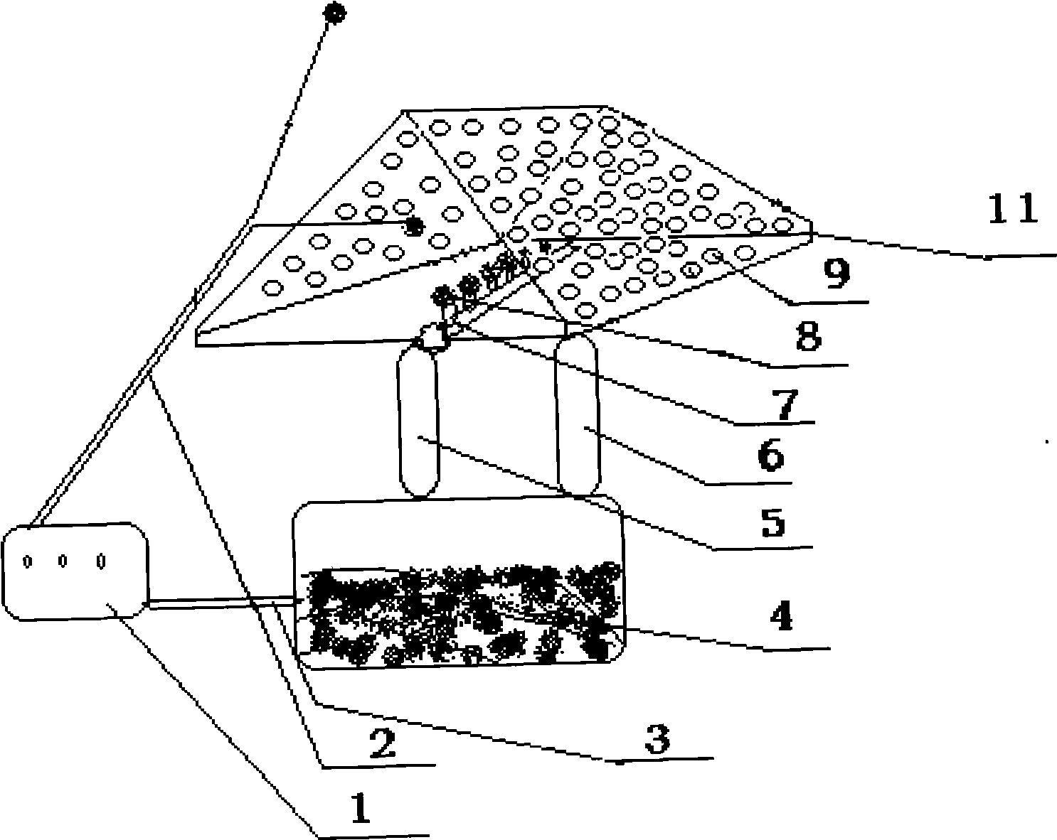 Brand-new greenhouse soilless culture-fog culture technology