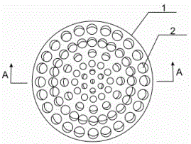 A novel overflow sieve tray column with curved sieve tray