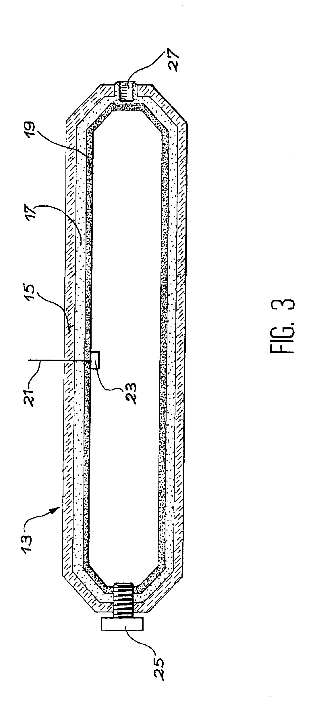 Multilayer thermoplastic structure for gas tank