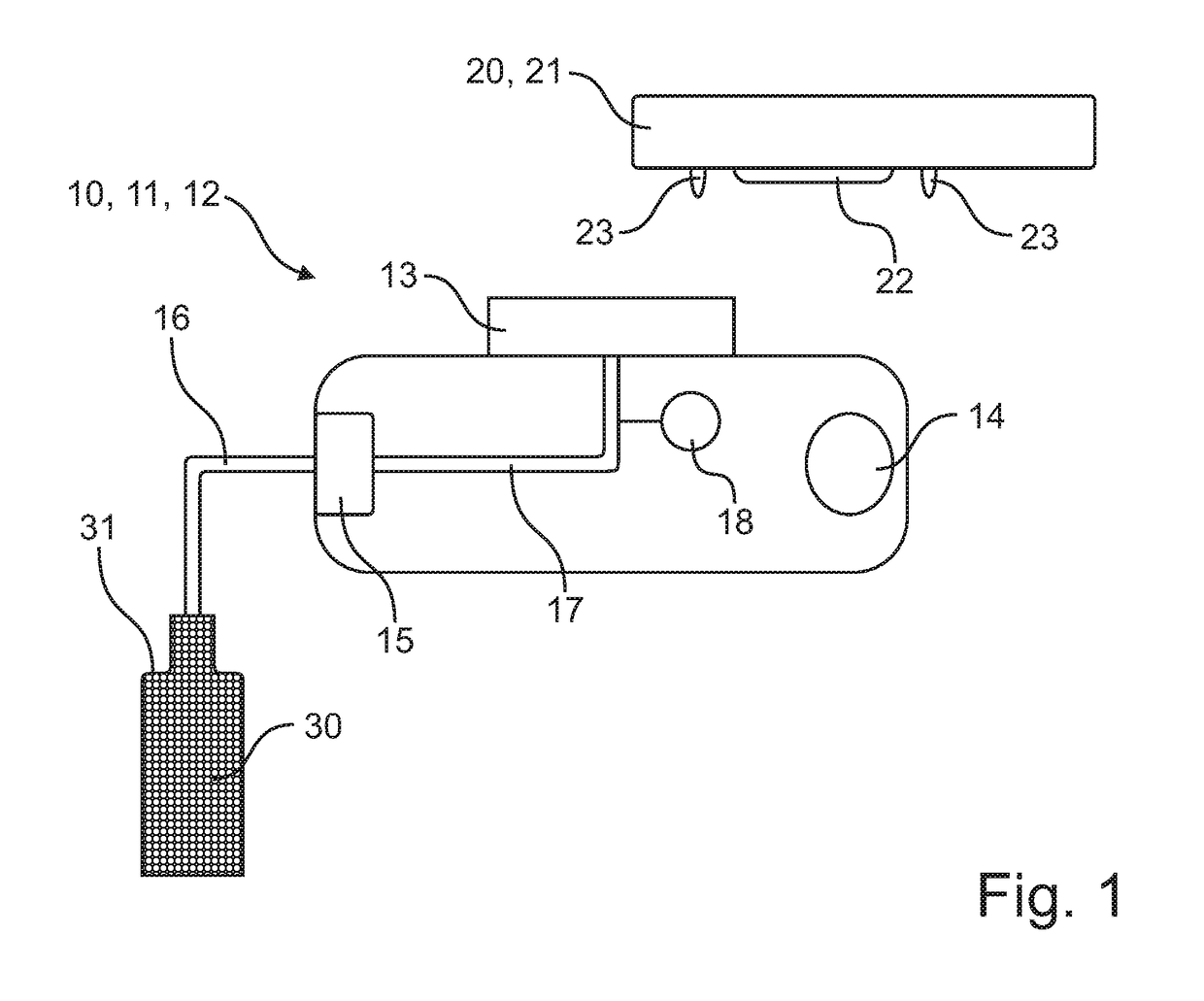 Method for operating a test station for portable gas-measuring devices as well as test station for portable gas-measuring devices