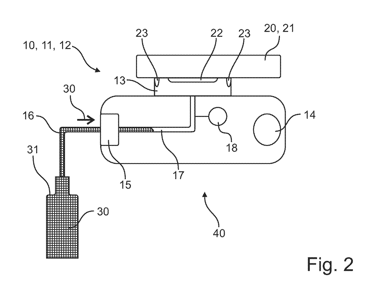 Method for operating a test station for portable gas-measuring devices as well as test station for portable gas-measuring devices