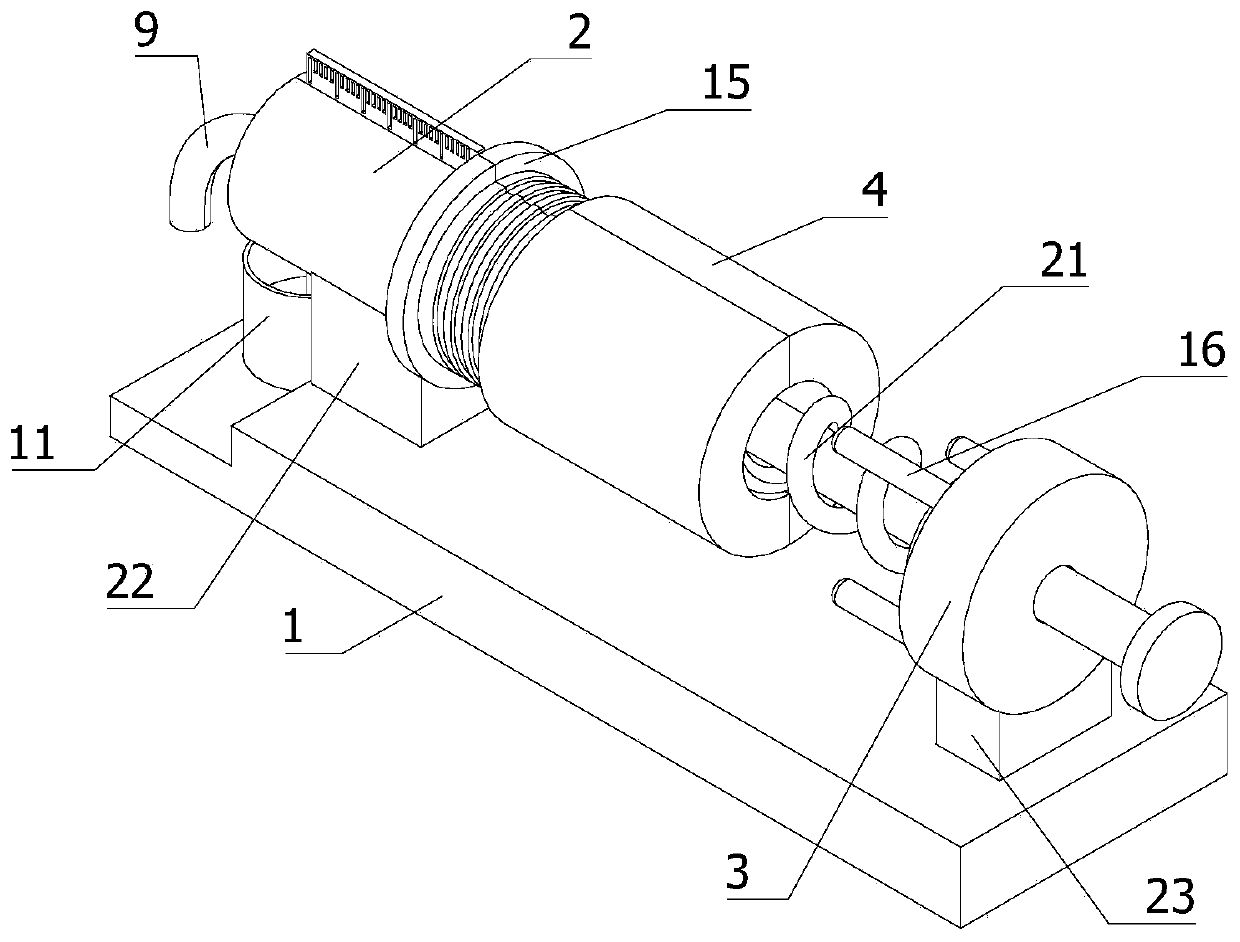 Siphon type liquid medicament accurate quantitative filling device