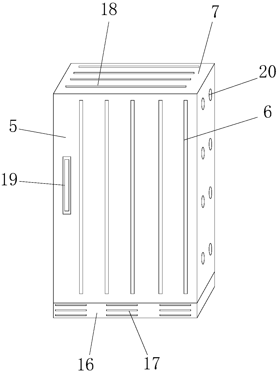 Damp-proof electric cabinet