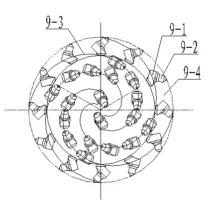 Drum shearer cutting part