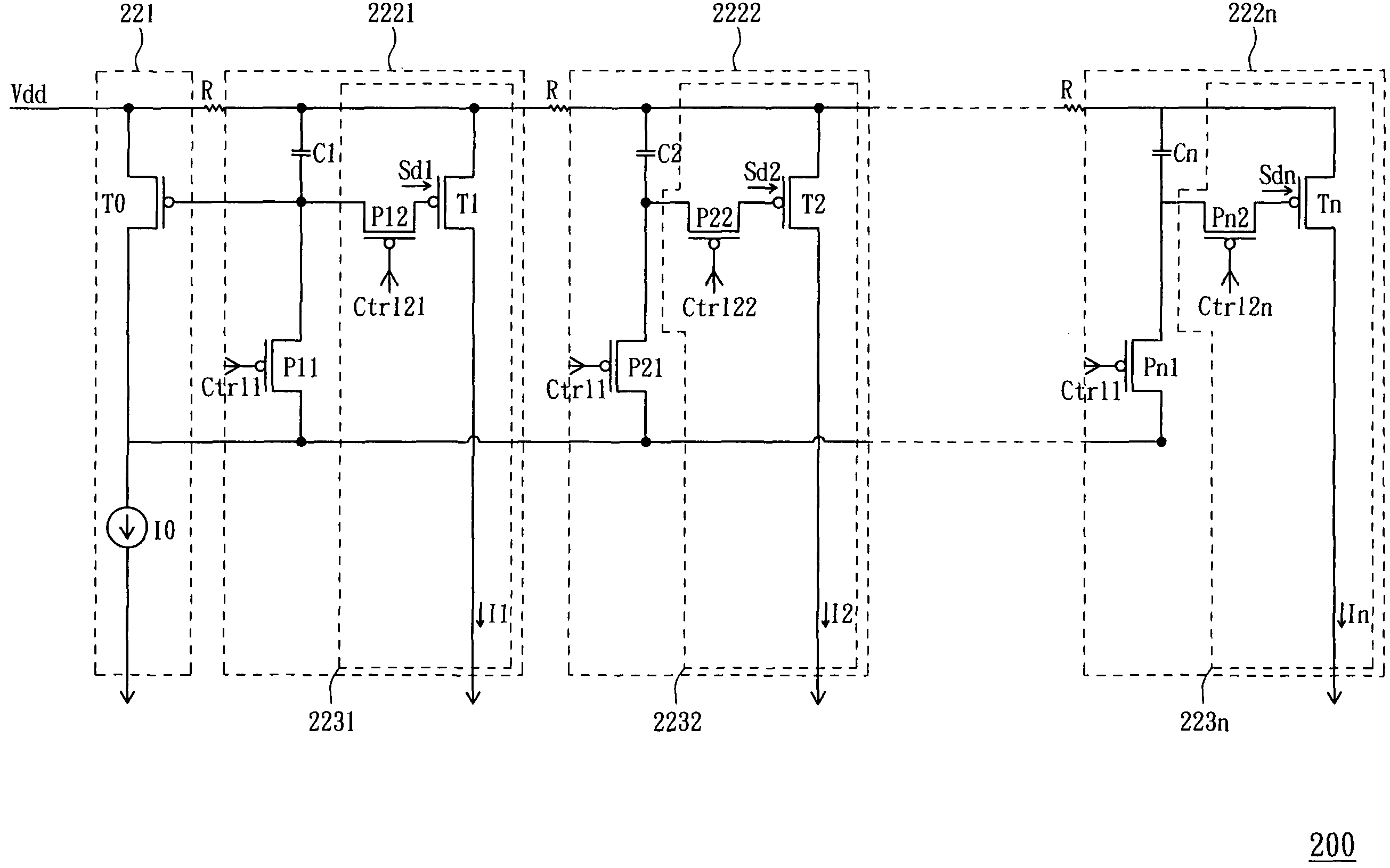 Organic light-emitting diode (OLED) display and data driver output stage thereof