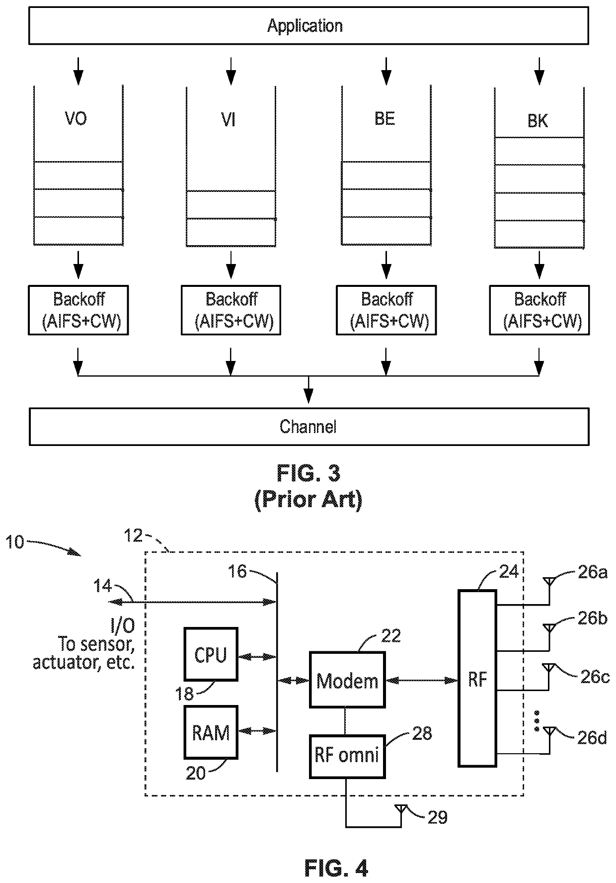 Rta interface between mac and app layer