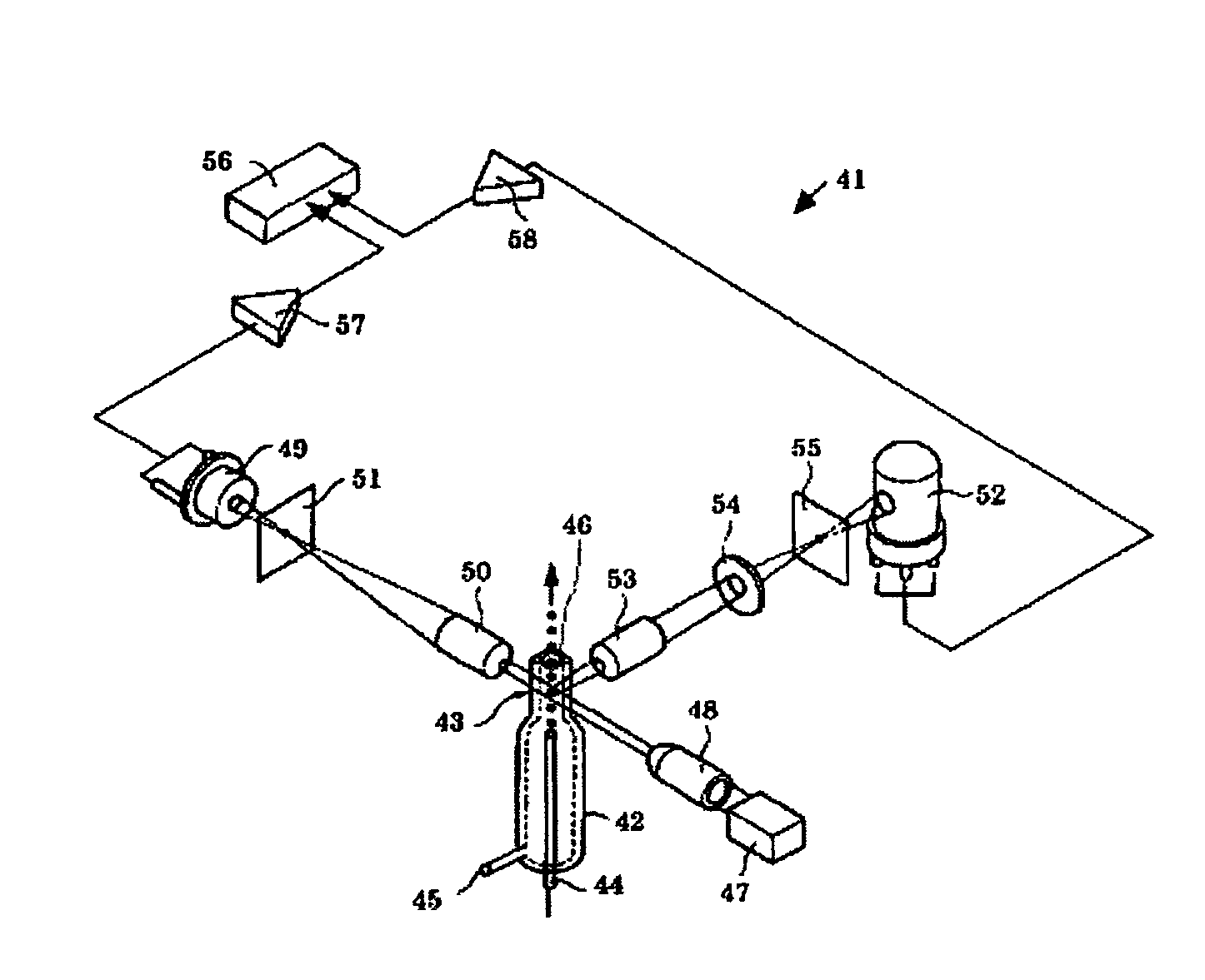 Sheath liquid for particle analyzer