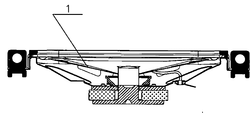 Speaker vibration film made of non-wood fibers and manufacture process thereof