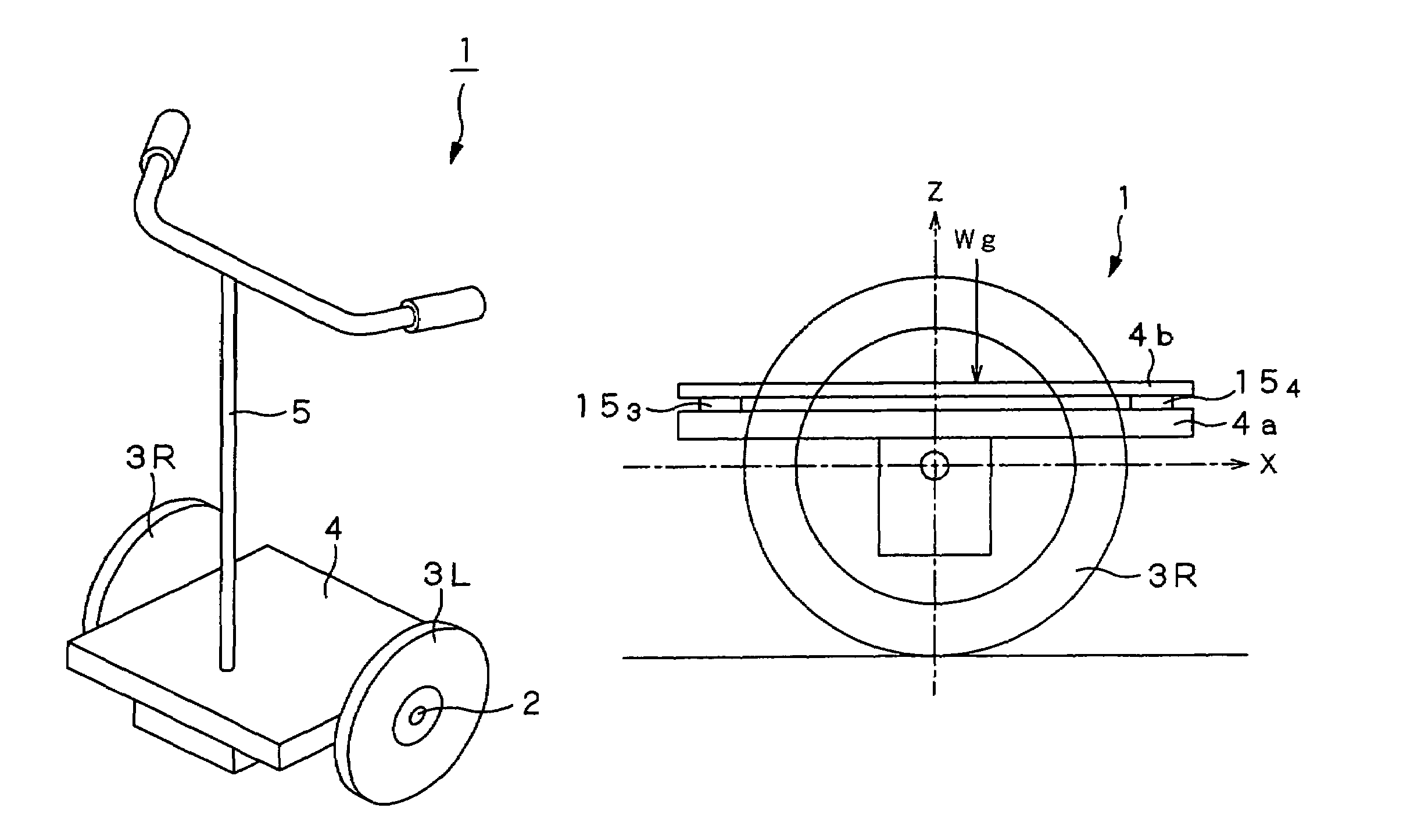 Coaxial motorcycle