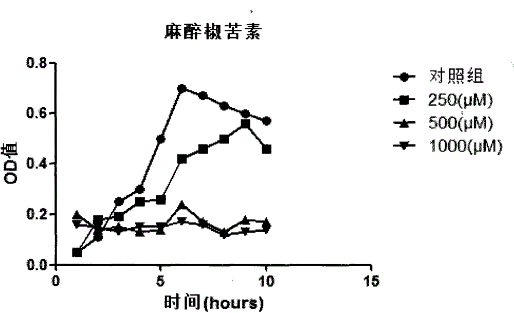 Application of anesthetic capsaicin