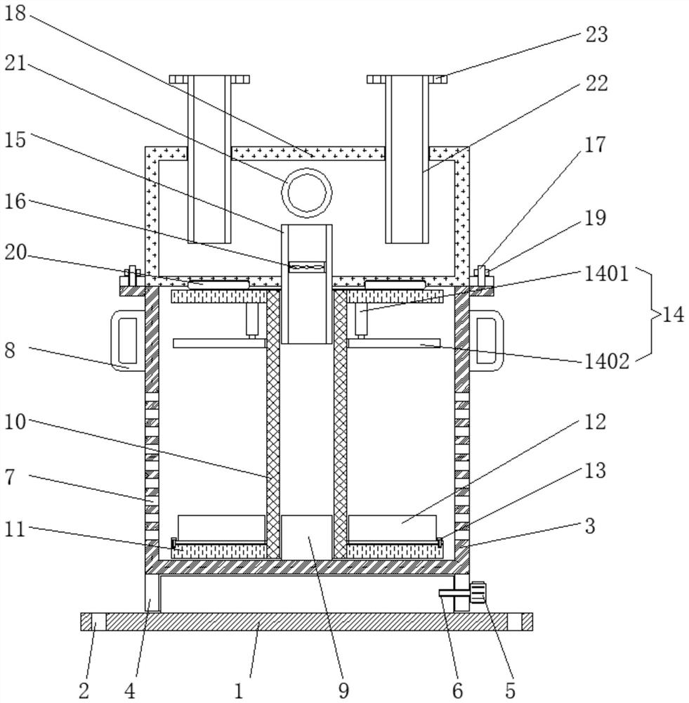 Oil suction filter capable of achieving quick butt joint