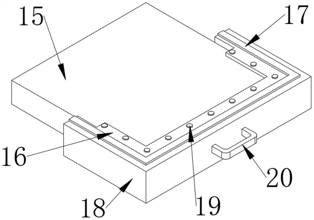 Automobile exhaust treatment device convenient to disassemble and clean