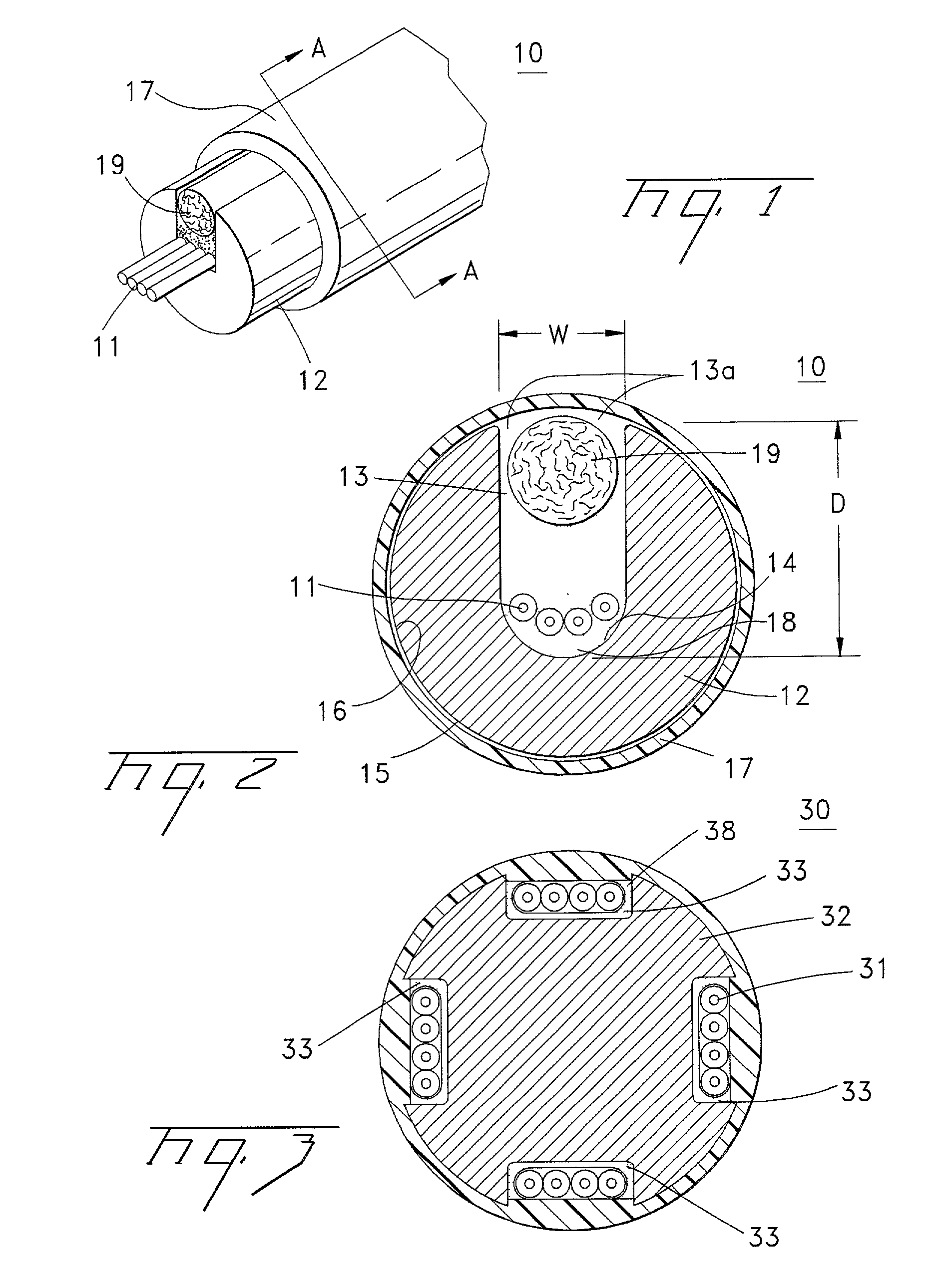 High strength fiber optic cable