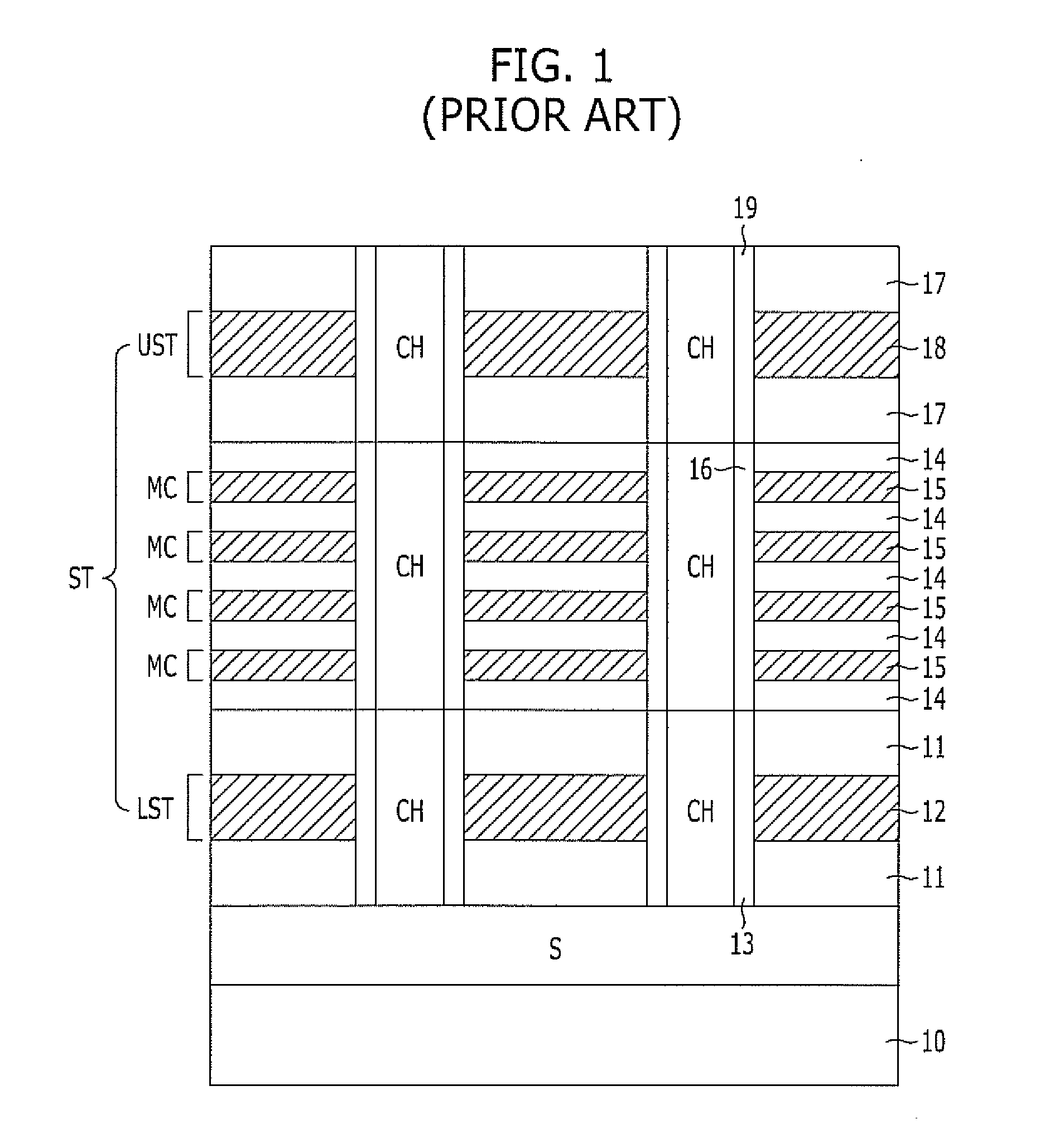 3D non-volatile memory device and method for operating and fabricating the same