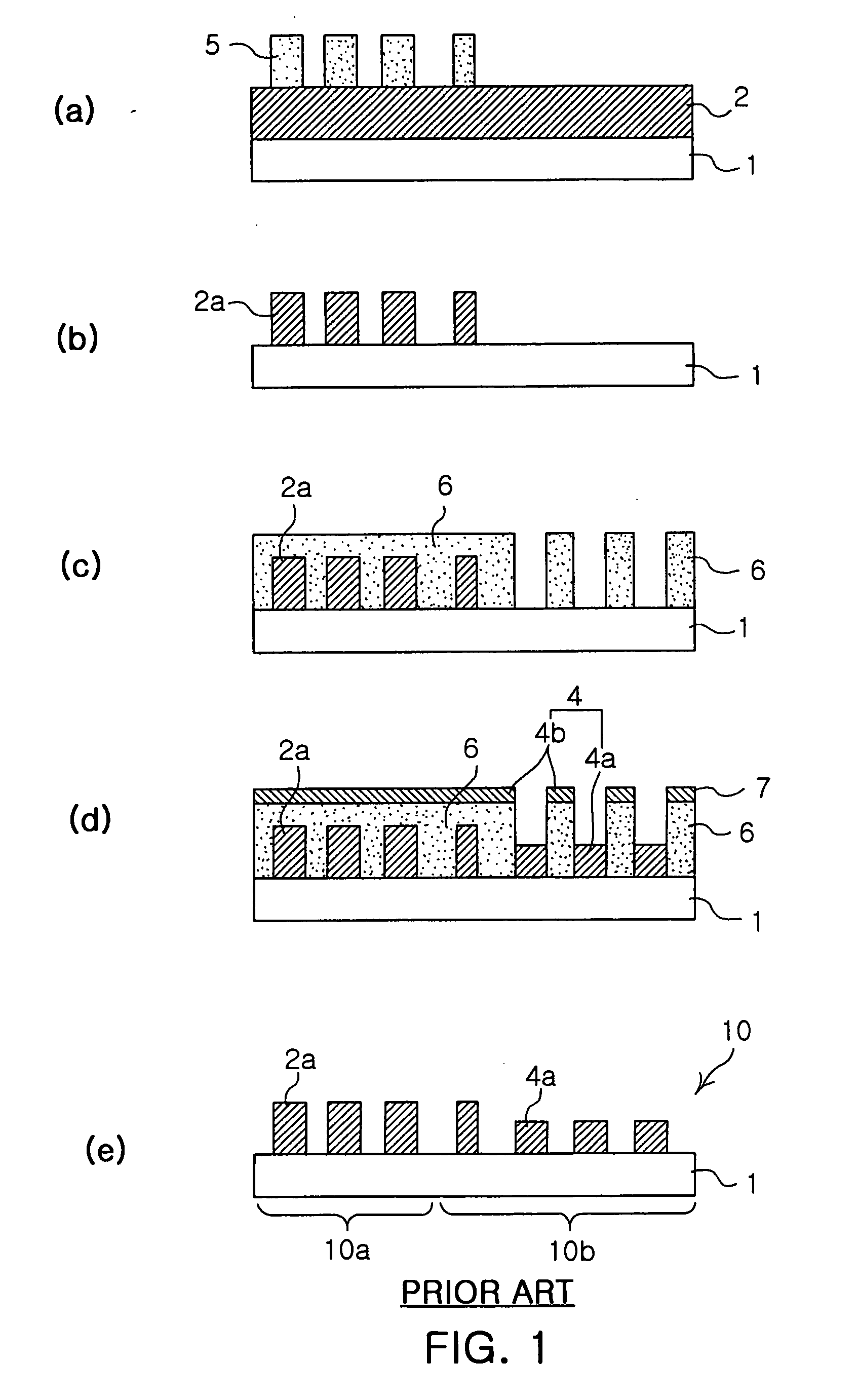 Fabrication method of multiple band surface acoustic wave devices