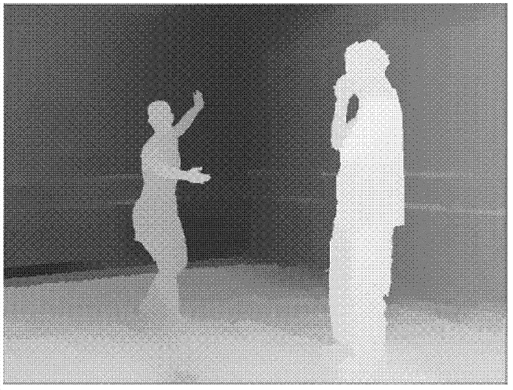 Method and system for enhancing layering of depth map