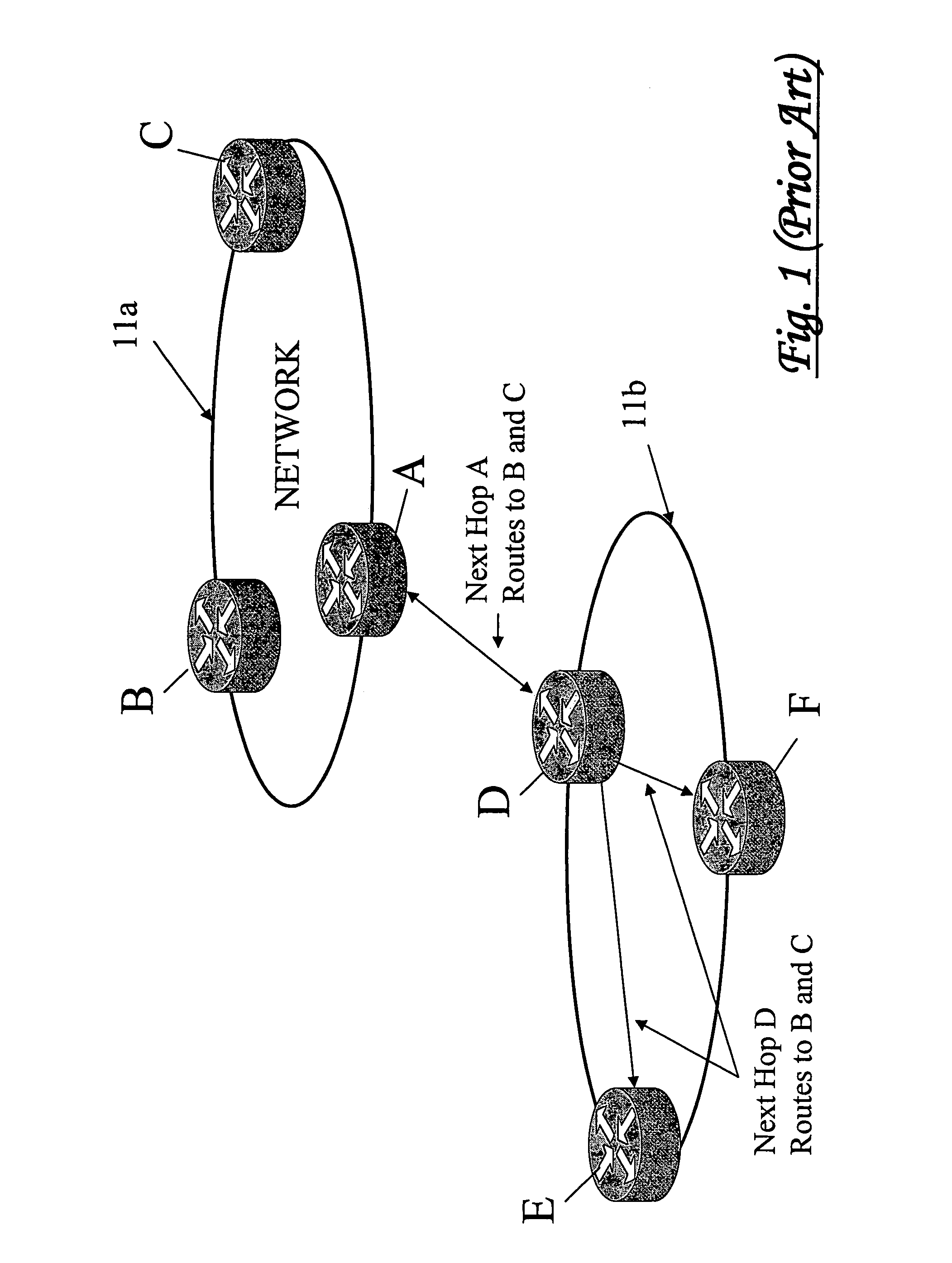 Routing traffic in a communications network