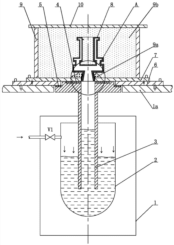 A low-pressure investment casting process