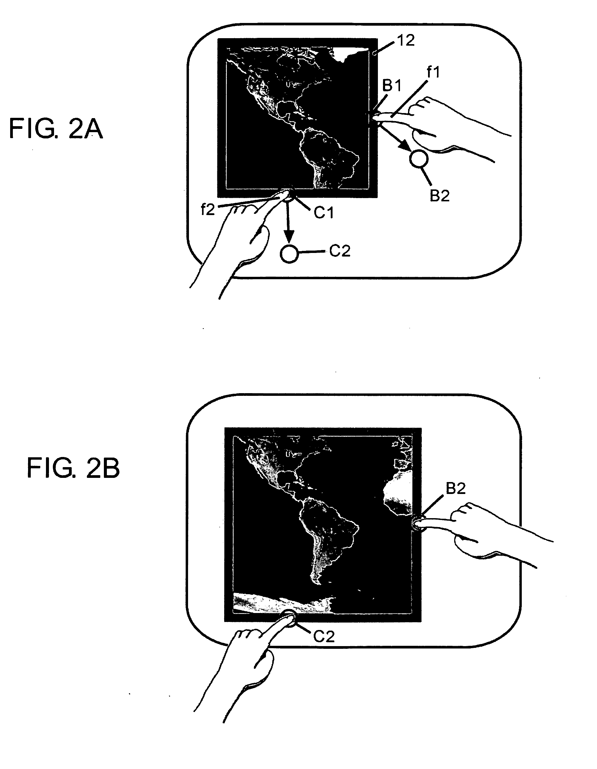 Methods of interfacing with multi-input devices and multi-input display systems employing interfacing techniques