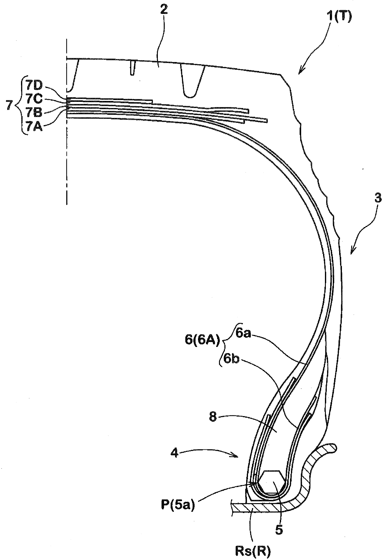 Method for evaluating carcass durability of bead portion of heavy-duty tire